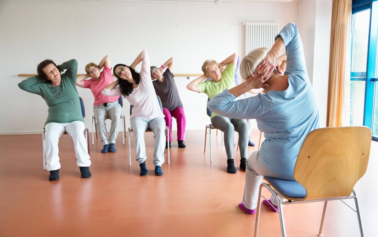 Chair Yoga For Seniors | 7 Pose Ideas For An At-Home Practice