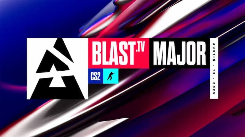 Promotional image for the BLAST.tv Austin Major 2025.