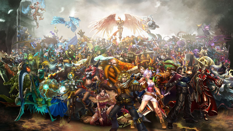 Champ Select in League of Legends