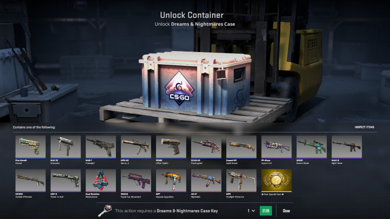 CS:GO / CS2 case odds