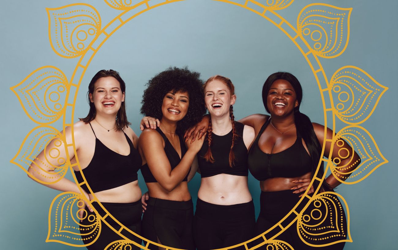 a group of women smiling and laughing together