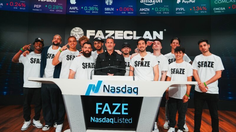 faze clan nasdaq