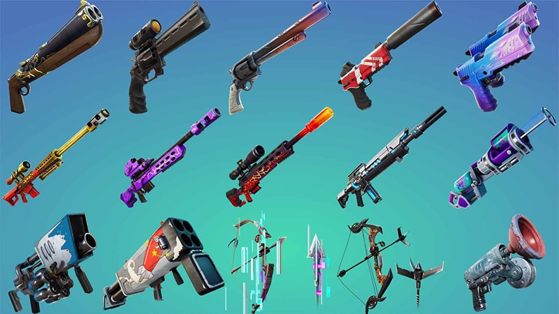 Fortnite weapons