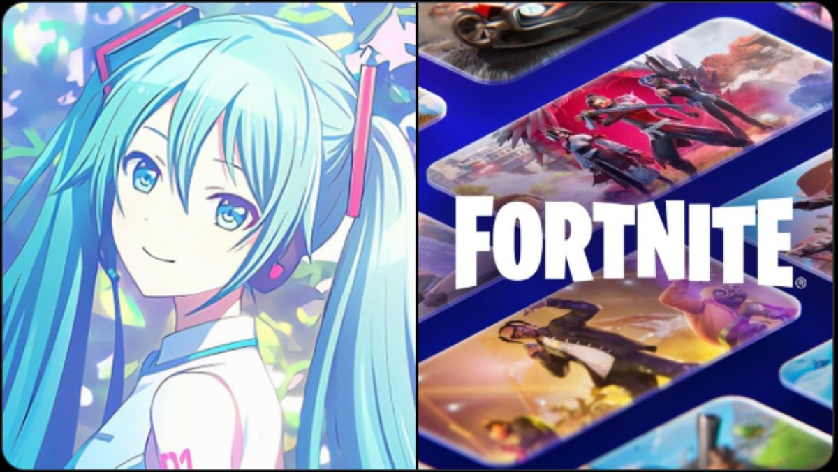 Fortnite x Hatsune Miku
