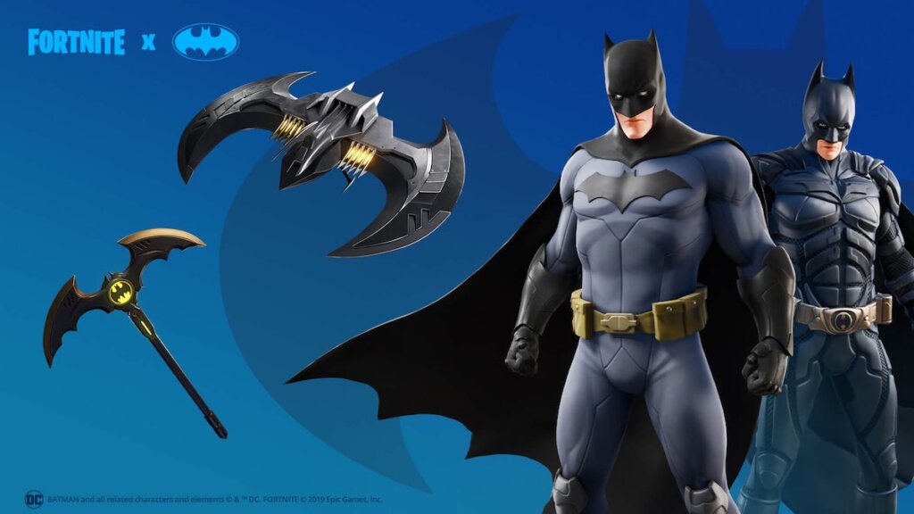 Fortnite DC Skins