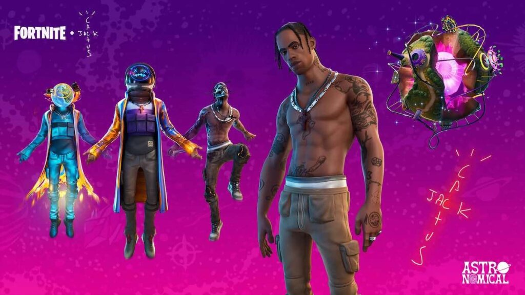 Fortnite Travis Scott Skins