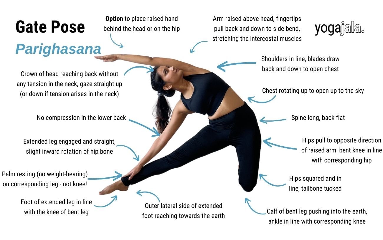 Gate Pose (Parighasana)