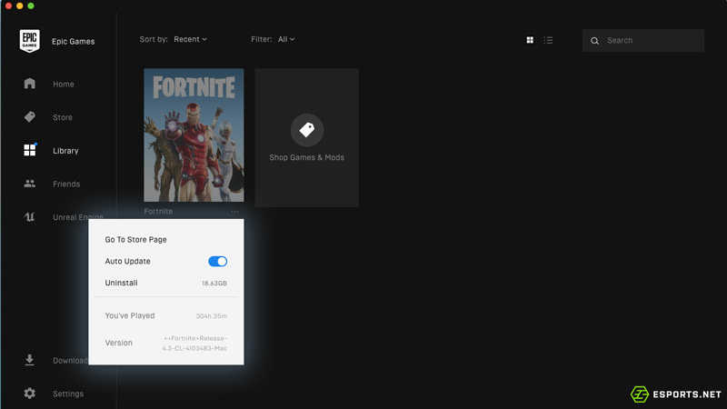how much time i spent on fortnite PC