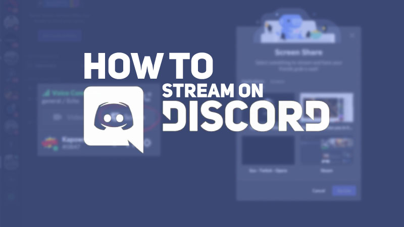 How to Stream on Discord