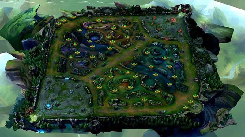 Map awareness in League of Legends - Wards