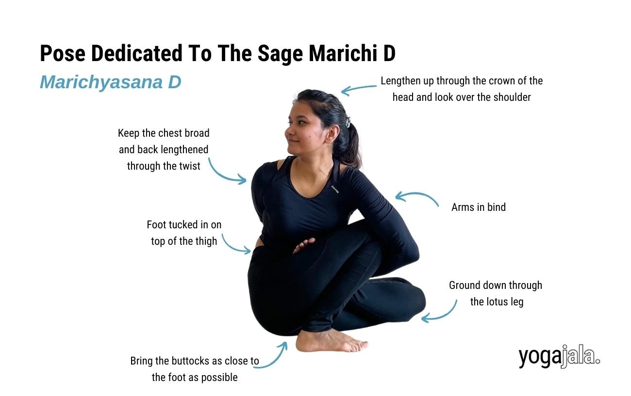 Pose Dedicated To The Sage Marichi D (Marichyasana D)