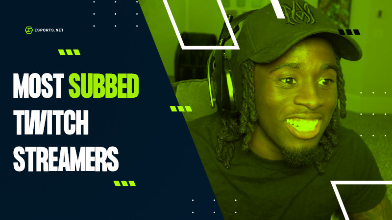 most subbed twitch streamers