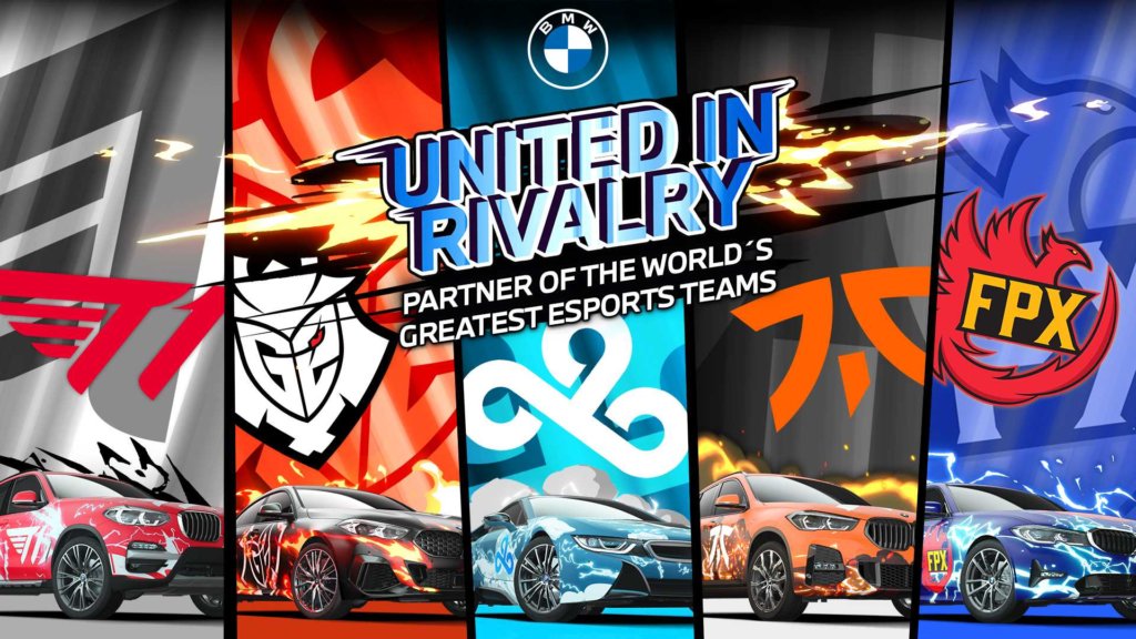 BMW partners with top esports teams