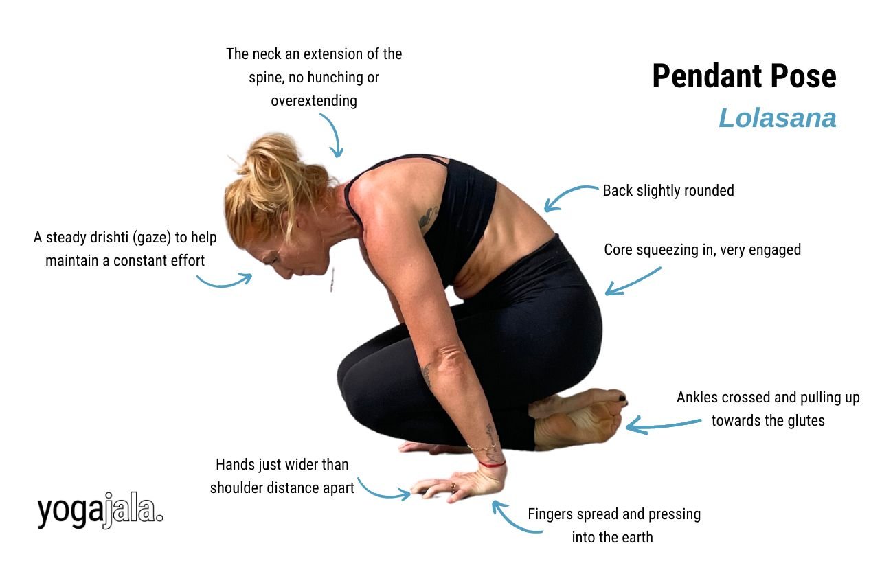 Pendant Pose (Lolasana)