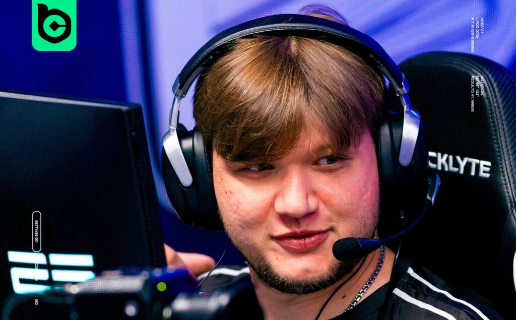 s1mple playing for BC.Game at Counter-Strike tournament