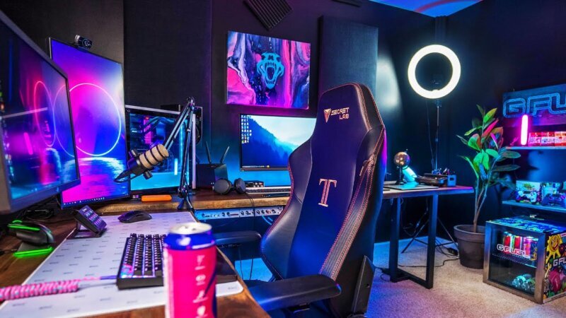 streaming room setup ideas