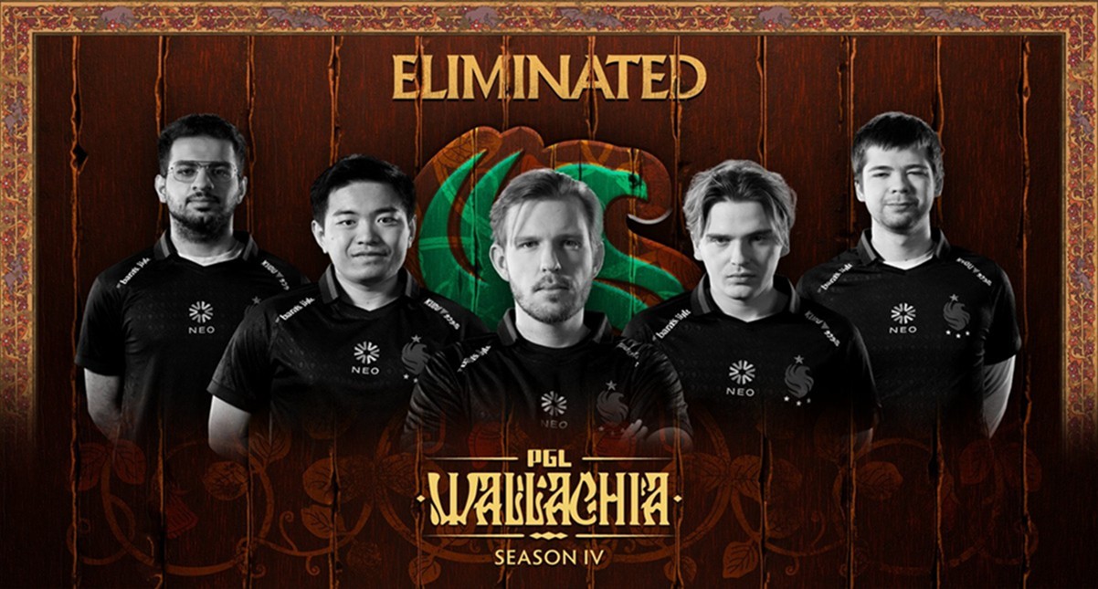 Team Falcons eliminated from PGL Wallachia S4 (Image credit: PGL)