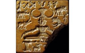 a photo of the Pashupati Seal