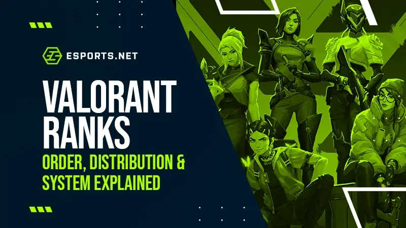 valorant ranks, order, distribution and system explained